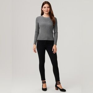 2527- Arizona Black Double Strap Heels Women’s Size 8 NWT